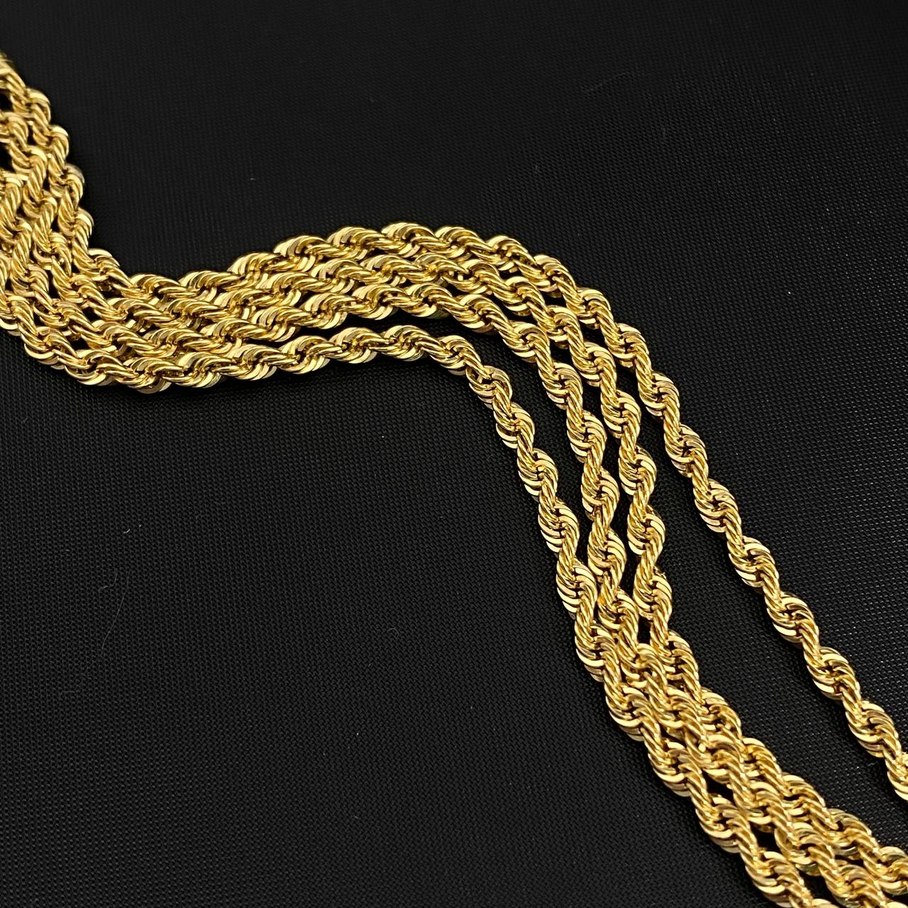 Cadena Lazo  4.65gr / 60cm / 1.5mm Oro Amarillo +3 &