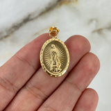 Dije Virgen Guadalupe 1.5gr / 3.2cm Troquelado Oro Amarillo