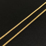 Cadena Franco 3.95gr / 60cm / 0.95mm  Oro Amarillo +4 &