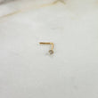 Piercing Chispa Recta 6mm Diamante 1.7pts Oro Amarillo (Joya)