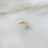 Piercing Chispa Recta 6mm Diamante 1.7pts Oro Amarillo (Joya)