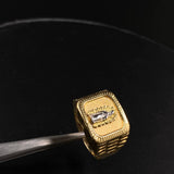 Anillo Virgen Guadalupe  3.55gr / T9 1/2 Dos Oros Amarillo Blanco &