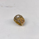 Anillo Anclas 16.25gr / T10 1/4 / Dos Oros Amarillo Rosa$