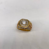 Anillo Anclas 16.25gr / T10 1/4 / Dos Oros Amarillo Rosa$