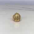 Anillo Virgen Milagrosa 7.7gr / T11 1/4 / Circones de Colores Oro Amarillo$