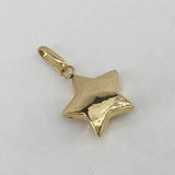 Dije Estrella 0.55gr / 1.7cm / Soplado Oro Amarillo &