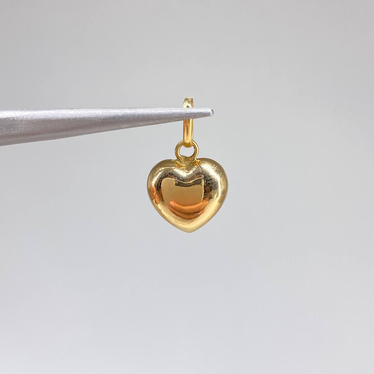 Dije Corazon  0.8gr / 2cm / Liso  Oro Amarillo &