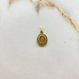 Dije Virgen Guadalupe 1.35gr / 2cm / Diamantada Oro Amarillo &