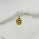 Dije Virgen Guadalupe 0.6gr / 1.5cm / Diamantada Oro Amarillo &