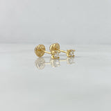 Topos 0.75gr / Diamantes 22pts Oro Amarillo (Joya) ©