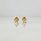 Topos 0.75gr / Diamantes 25pts Oro Amarillo (Joya) *