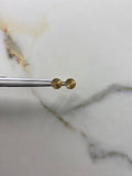 Topos Palmatifida 0.85gr / Diamantado Oro Amarillo &