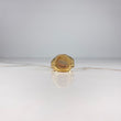 Anillo Sello 4.5gr / T9 1/2 / Punteado Tres Oros &