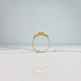 Anillo Sello 3.8gr / T12 3/4 / Tres Oros &