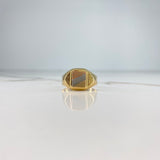 Anillo Sello 3.9gr / T10 1/2 / Tres Oros &