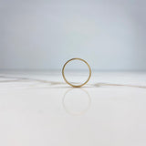 Anillo Tornillo 2.95gr / T6 1/4 / Liso Oro Amarillo &