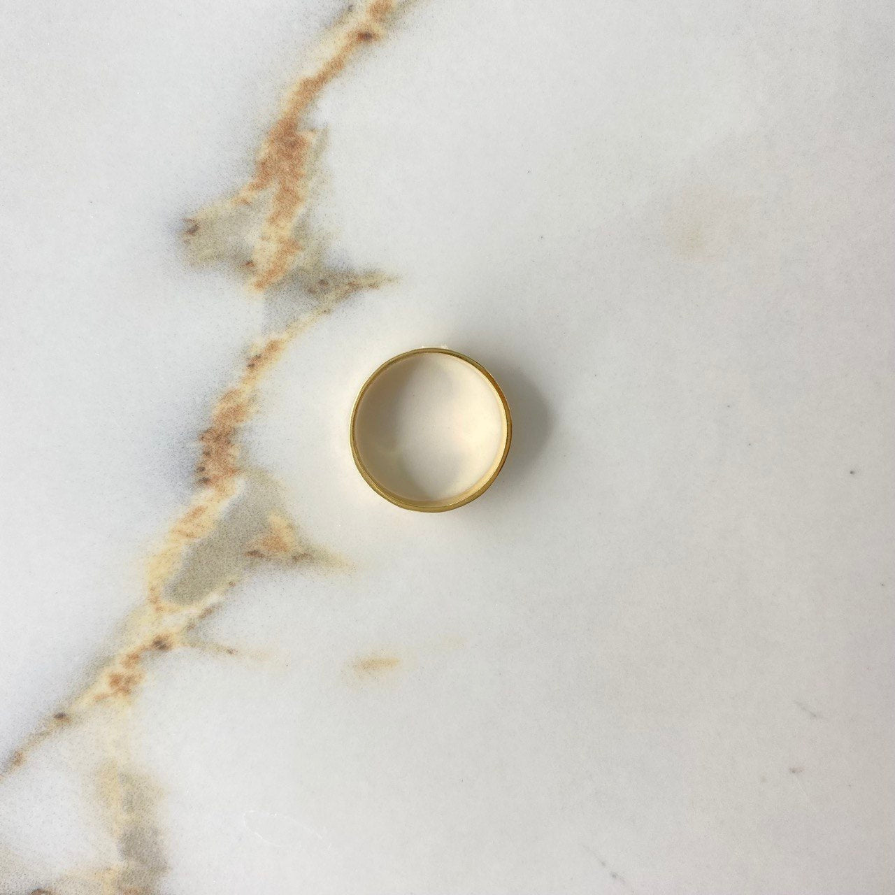 Anillo Tornillo 2.95gr / T6 1/4 / Liso Oro Amarillo &