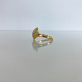 Anillo Solitario Ovalado 5gr / T6 / Diamante 60pts Oro Amarillo (Joya) $