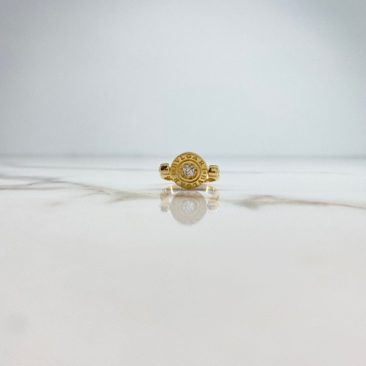 Anillo BV 6.9gr / T6 3/4 / Diamante 20pts Oro Amarillo (Joya) $