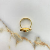 Anillo BV 6.9gr / T6 3/4 / Diamante 20pts Oro Amarillo (Joya) $