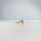 Anillo BV 4.08gr / T5 1/4 / Diamante 25pts Oro Amarillo (Joya) &