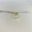 Anillo Emoji 1.45gr / T8 1/2 / Circones Negros Oro Amarillo &