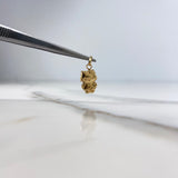 Dije Gatita 0.5gr / 1.7cm / Soplado Oro Amarillo &