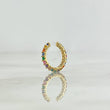 Piercing Earcuff Simulador 0.95gr / 1.3cm / Aro Arcoiris Oro Amarillo (Joya)