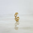 Piercing Earcuff Simulador 1.15gr / 1.3cm / Eslabones Abrazados Oro Amarillo (Joya)