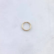 Piercing Aro Liso 0.2gr / 0.9cm / Oro Amarillo (Joya) *