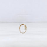 Piercing Chispa Curva 0.2gr / 0.9cm / 2mm Oro Amarillo (Joya)