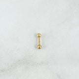 Piercing Esfera Tornillo 0.25gr / 0.7cm / 2.5mm Oro Amarillo (Joya) ©