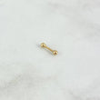 Piercing Esfera Tornillo 0.25gr / 0.7cm / 2.5mm Oro Amarillo (Joya)