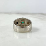 Anillo Correa Rx T10 3/4 Esmeralda 90pts Plata 925 (Joya)