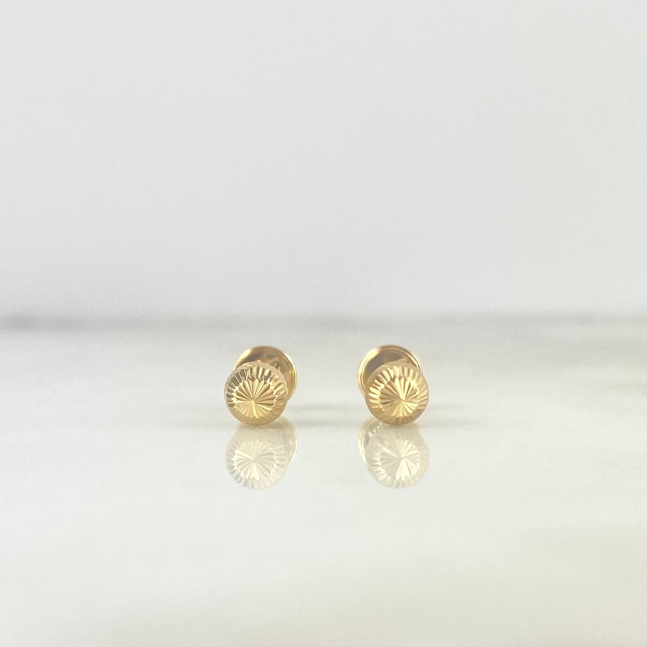 Topos Bola Diamantada 0.7gr / 5mm Oro Amarillo