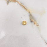 Herraje Virgen Milagrosa Tambor 0.3gr / 0.8cm / Troquelado Oro Amarillo $