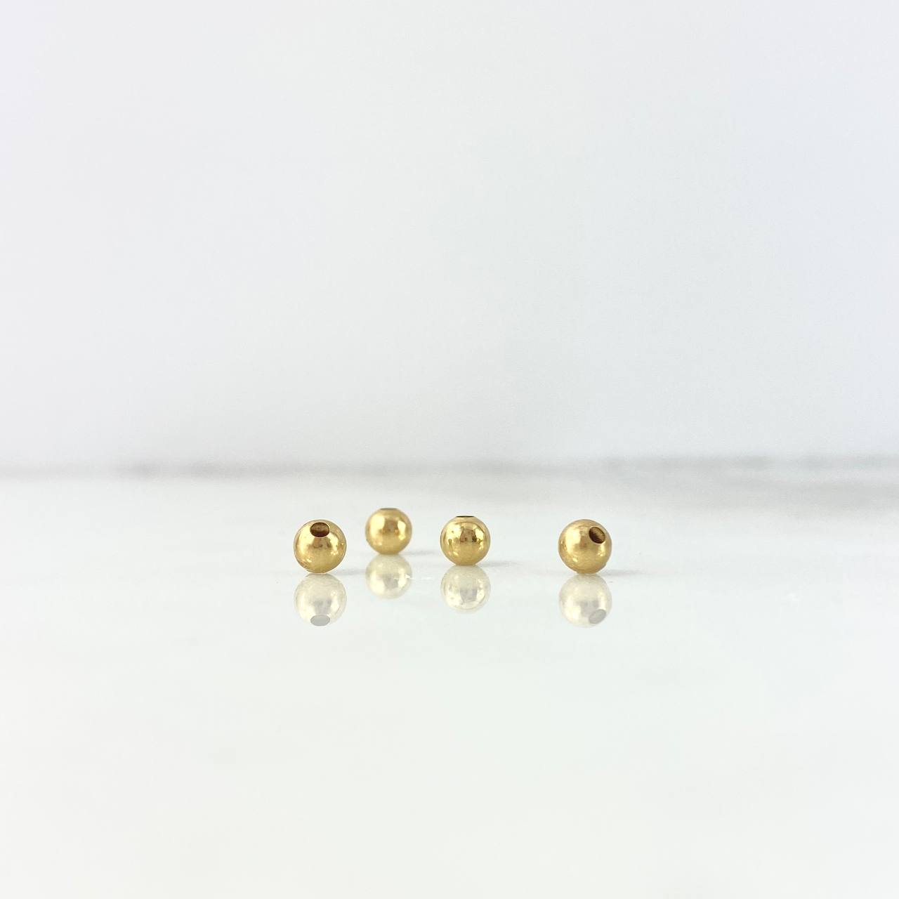 Bola Lisa 4mm / 0.085gr Oro Amarillo