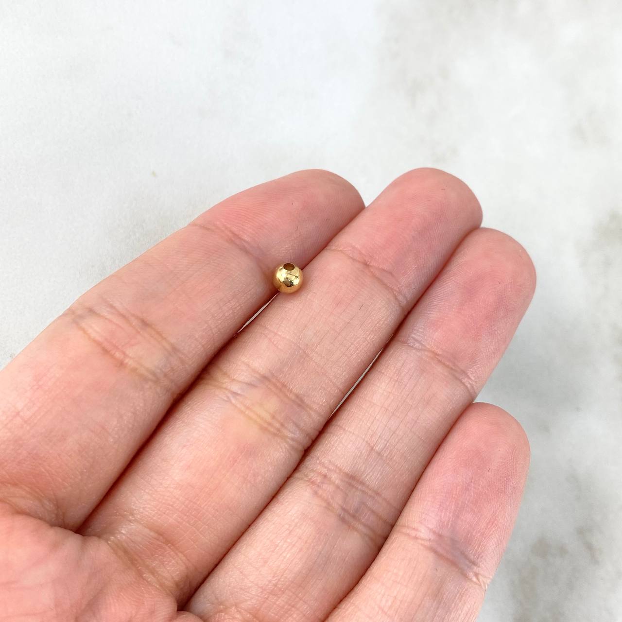 Bola Lisa 4mm / 0.085gr Oro Amarillo