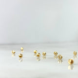 Bola Diamantada 3mm / 0.085gr Oro Amarillo