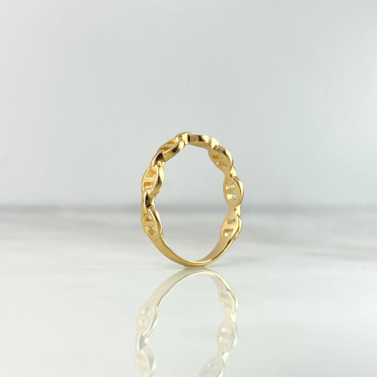 Anillo Eslabones 1.9gr / T6 1/4 / Oro Amarillo *