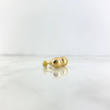 Topos Bola 7mm 0.8gr / Lisa Oro Amarillo