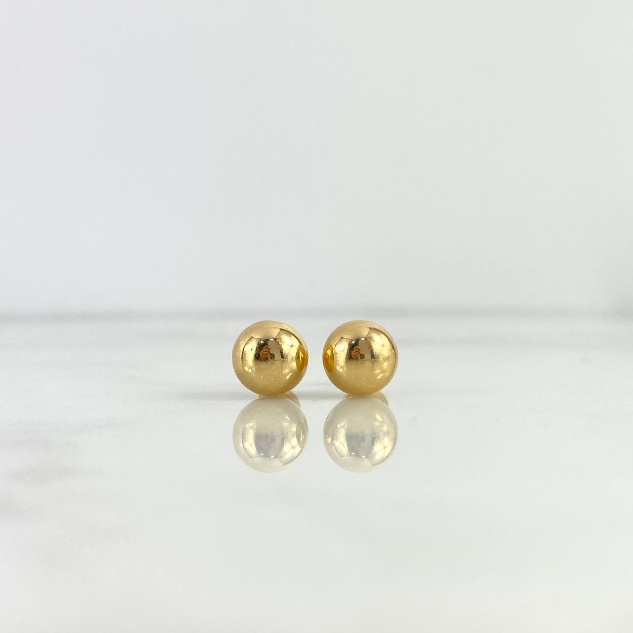 Topos Bola 7mm 0.8gr / Lisa Oro Amarillo