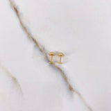 Topos Estrella 0.5gr / Liso Oro Amarillo $