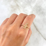 Anillo Nota Musical 1.1gr / T6 3/4 / Oro Amarillo