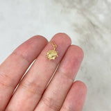 Dije Dije Sol 0.3gr / 1.4cm / Oro Amarillo