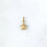 Dije Estrella 0.2gr / 1.2cm / Oro Amarillo *