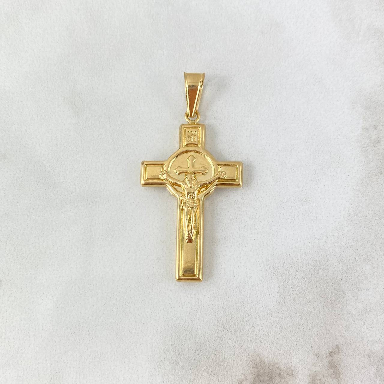 Dije Cruz Cristo 2.3gr / 4cm / Oro Amarillo ©