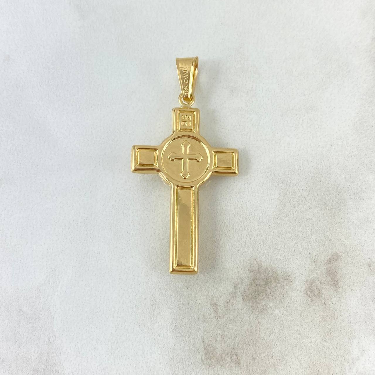 Dije Cruz Cristo 2.4gr / 4cm / Oro Amarillo