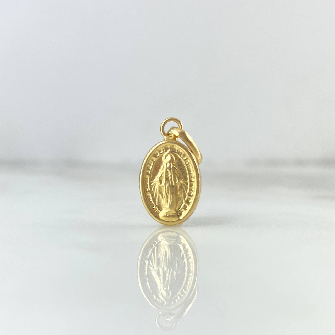 Dije Virgen Milagrosa 0.95gr / 2cm / Oro Amarillo ©