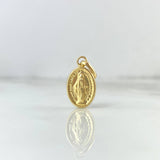 Dije Virgen Milagrosa 0.95gr / 2cm / Oro Amarillo ©